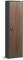 Jan Nowak Aktenschrank Büroschrank Metallschrank Lagerschrank 4 Fachböden Flügeltür Drehgriff Pulverbeschichtung Metall 185 cm x 45 cm x 40 cm (Anthrazit-Holzoptik)