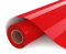UIOK HTV flexfolie plotter textil Bündel 12 x 6ft bügelfolie plotter auf Rot Vinyl für T-Shirt, einfach zu schneiden und zu entgittern für heat transfer vinyl (Rot)
