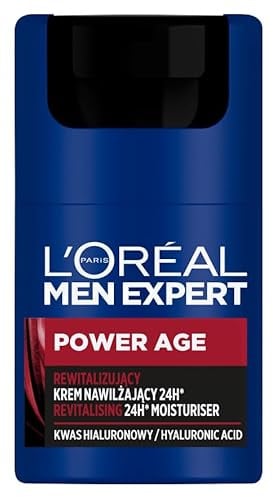 L'Oréal Paris Men Expert Power Age Revitalisierende Feuchtigkeitscreme 24h, 50ml