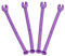Lwuey Protector de Copas Vino, Soporte Lavavajilla Silicona Flexibles Accesorio Púrpura Estante Gabinete Tether Lavaplato Vidrio Stemware Saver Holder Adjunto Copa Bar Cocina Restaurante 4 Piezas