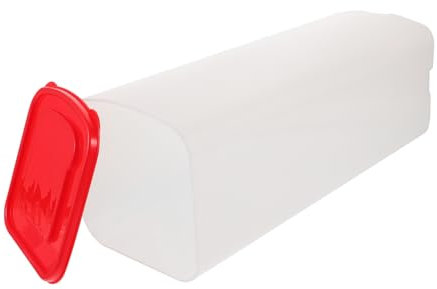 FONDOTIN Contenedor De Pan Reutilizable Hermético Para Almacenamiento Fresco Caja De Pan De Molde Moderna Y Elegante Para Cocina Organizador De