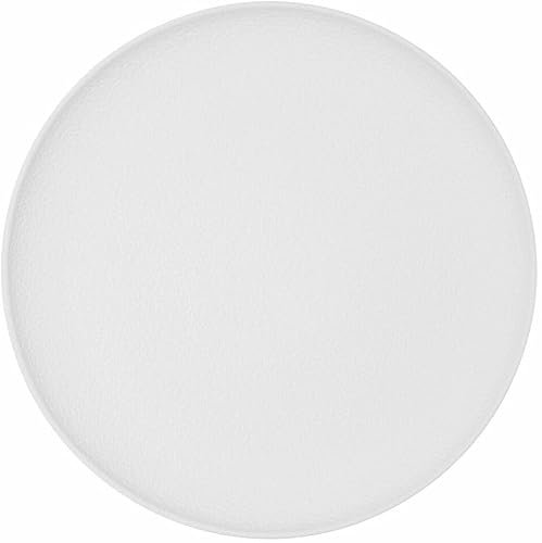 Bidasoa Assiette plate Fosil blanche en céramique 26,5 x 26,4 x 2,3 cm (6 unités)