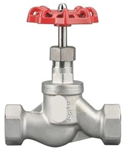 1/2 - 2 Innengewinde 304 Edelstahl S-Typ-Absperrventil SS304 DN15-DN50 Gewinde Wasser-, Gas- und Öl-Absperrventil(Size:1/2)