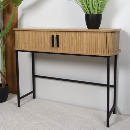 Milton & Oldbrook Table Console 100 cm Almeria Bois