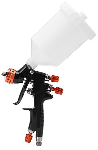 Sprühpistole, Spritzpistolen-Set, Hohe Zerstäubung, 1,3-mm-Düsentopf für Auto-Grundierung, Klare Decklack-Ausbesserung