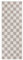 In- & Outdoor Teppich – 80 x 220 cm Schachbrettmuster – Wetterfest & rutschfest, UV-beständiger Kurzflorteppich – Ideal für Balkon, Terrasse, Küche & Camping