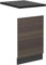 Vicco Frontal para lavavajillas R-Line, Gris Noble, 45 cm, ET Antracita