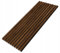 EmsCraft24 Akustikpaneele 1,228m² - 275cm x 46cm x 1.8cm - | Akustikpaneel | Lamellenverkleidung | Wandverkleidung | Akustikfilz | Wandpaneele auf filz (035 - Nussbaum Bakersfield)