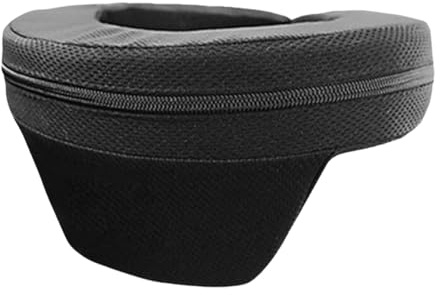 Mqetly Protège-Cou Support Cervical de Karting Collier de Protection Équipement de Motocross avec Doublure Douce et Aérée Adapté pour Les Courses et Sports, Adulte Noir