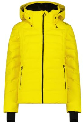 CMP wattierte Damen Skijacke mit Clima Protect und Kapuze Gr. 36 Wasserdicht, atmungsaktiv, mit Highloft-Fütterung & Clima-Protect für Stadt & Piste.
