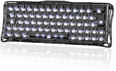 GravaStar Mercury V60 Gaming Tastatur mit Hall Effect im QWERTZ-Layout, 8000 Hz