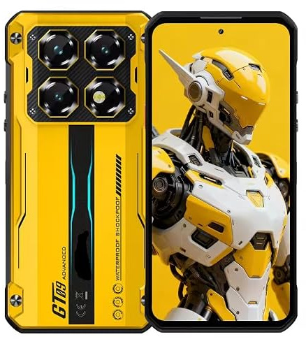 QZDTRADE WP60 - Teléfono resistente de 10000 mAh, pantalla HD+ de 7.2 pulgadas, 48 GB (16+32) + 512 GB MTK 7025 Smartphone Android 15, cámara de 108 MP, NFC, 120 Hz