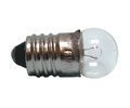 5x Glühlampe 6V, 0,1A, Fassung E10, Kugellampe