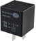 HELLA 4RA 007 507-081 Relais, Arbeitsstrom - 12V - 4-polig - Schaltbild: X - Stecker: X - Schließer - Farbe: schwarz - ohne Halter