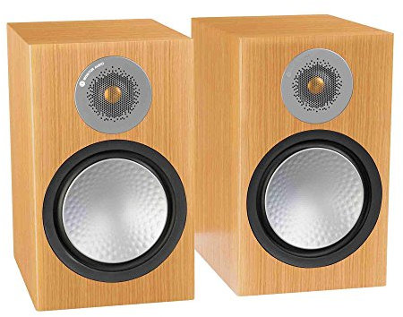 MONITOR AUDIO SILVER 100 6G NATURAL OAK COPPIA DIFFUSORI