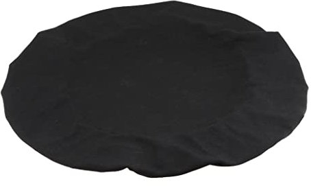 LOVIVER Stuhlhusse Stretch Stuhlüberzug Stuhlbezug Hussen Ø 35-50cm Sitzbezug für Bürostuhl Hotelstuhl Barhocker Stuhl Hocker - Schwarz