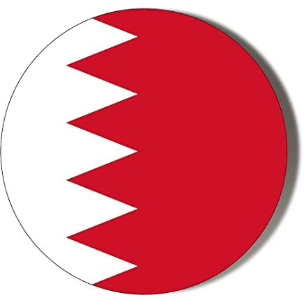 BAHRAIN FLAG 45mm Fridge Magnet