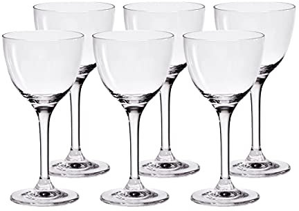 CRISTALICA Likörschale Apperatif Nick & Nora 6er Set 160 ml