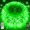 403FT 1000 LED String Lights Outdoor Halloween Fairy Lights Plug in Super Long Christmas Lights with Remote Timer 8 Modes for Outside Garden House Party Holiday Tent Wedding Xmas Tree Decoration-Green