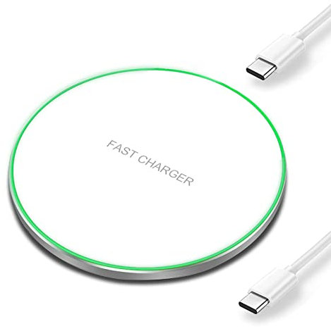 20W Fast Wireless Charger Pad,Wireless Charging Station Compatible with Apple iPhone 16/15/14/13/12/11/Plus/Pro/XS/X,Air Pods Pro/4/3/2;VNBBT Charge Mat for Samsung Galaxy/Note & Galaxy Buds