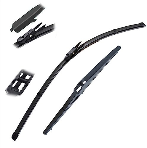 XQSSB 26 * 12 Scheibenwischerblätter Für Toyota Für Aygo MK2 Vorne Hinten Scheibenwischer 2014 2015 2016 2017 2018 2019 2020 Scheibenwischer