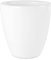 Garronda Cache Pot Céramique Rond Forme Classique Pot sans Ouvertures GD-0017 (Blanc 007, ⌀8cm H 7,5cm)
