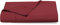 Pizuna 400 Fadenzahl Baumwolle bettlaken, 180x280cm Rio_Rot,100% Langstapelige Baumwolle betttuch Weiche mako Satin, bettlaken ohne Gummizug (100% Baby blau Baumwolle betttuch 180 x 280cm)