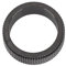 Spinner-Ring für Herren, 8 Mm, Geräuschlos, Cool, Zappelig, Drehender Kettenring, Angstlinderung, Stahl, Cooler Angstring für Männer und Erwachsene (Schwarz)