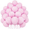 Palloncini Rosa, 50 Pezzi Palloncini Rosa Macaron da 12 Pollici, Palloncini Rosa Pastello per Donne Ragazze Bambini per Tema Rosa Festa Compleanno Laurea Baby Shower Matrimonio Carnevale Decorazione