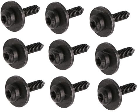 9 Stücke Scheinwerfer Assy Bolt Schraube M6X20 for Audi A4 S4 Q5 Q7 A6 A7 A5 A8 R8 for VW Passat B5 Golf 2010 2011 2012 N90683302 Ersatzteil