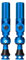 Muc-Off Big Bore Hybrid Tubeless Ventil, Blau 30 mm - Präzisionsgefertigte Staubschutzkappen mit Revolutionärer Airflow-Technologie - Fahrradventil Kappen für Tubeless MTB/Road/Gravel Bikes