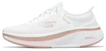 Skechers GO Run Elevate 2.0 Banyan - Zapatos sin Cordones para Mujer, White, 38 EU