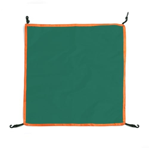 Bâche de tente, couverture de toit automatique en tissu imperméable pour fenêtre de toit de tente (110 x 110 cm, vert)