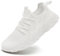 ZDFQLGV Chaussures de Sport Femme Respirant Légère de la Mode de Marche Fitness Running Tennis Outdoor Gym Jogging Sneakers Blanc EU 38