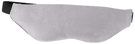 FRCOLOR 1Stk Augenmaske Unterlage Kappe Scheinwerfer Gläser LED Brille schlafmaske light elastische bänder eyemask elastic band lidschatten maske gesicht Schlaf-Ruhe-Patch Grey