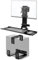 TooCust Monitor Wall Mount with Foldable Keyboard Tray and PC Mount