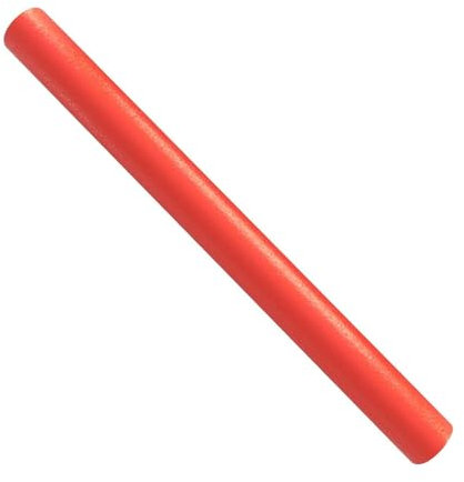 Tube de nouilles flottantes en mousse super épaisses pour piscine, 150 cm, bâtons en mousse aux couleurs vives, accessoires de piscine pour enfants et adultes (rouge)