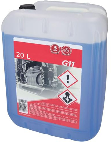 SAMETRUCK G12 / G11 Kühlerfrostschutz -80°C 5L Kühlflüssigkeit Konzentrat Antifreeze LKW PKW (G11 (Blau), 20L)
