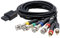 Asyduey RGB/RGBS Kabel für N64 SFC SNES Videokonsolen Composite Kabel mit Starker StabilitäT