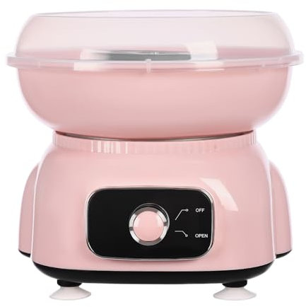 Loobiiny Elektrische Zuckerwattemaschine,ZuckerwattegeräT Mit StäBchen Und MesslöFfel,Zuckerwatte Maschine FüR Zuhause 500w