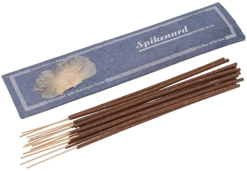 GURU SHOP Handmade Räucherstäbchen aus Nepal, Himalayan Flower Incense - Spikenard, 22x5x0 cm