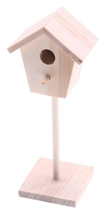 1:12 Mini Feengarten Puppenhaus Vogelhaus handgefertigt für Garten Outdoor Terrasse