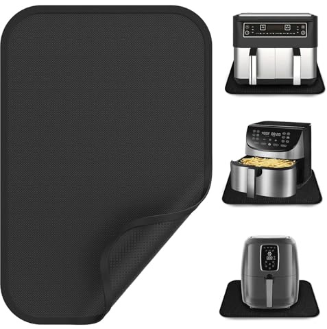 Universal Oven Liner, 30 x 45 cm Heat Resistant Non-Stick BBQ Grill Mat | Non-Slip, Reusable, for Air Fryer Coffee Maker Toaster Microwave Kitchen Accessories