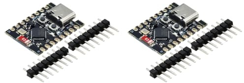 Tacdas 2 Juegos de Placas de Desarrollo -C3 Placa de Desarrollo Supermini Placa de Desarrollo Procesador de un Solo Núcleo WiFi Bluetooth