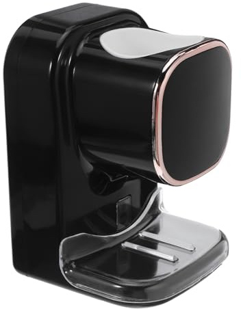 MUSISALY Elektrischer automatischer Zahnpastaspender mit Sensor und Wandmontage, punch free Kunststoffhalterung für Handcreme und Gesichtspflege im Badezimmer, inkl. USB Kabel,