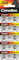 Camelion Lot de 20 piles bouton AG10 LR54 389 GP62A SR1130W