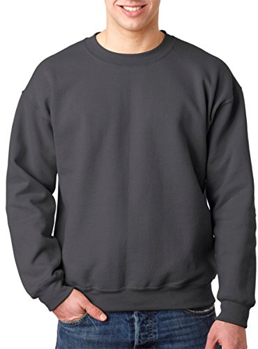 GILDAN DryBlend Adult Crewneck Sweatshirt Charcoal