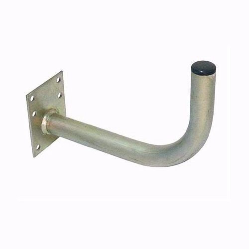 CABLEPELADO Soporte Pared en L para Antena - Soporte Antena satélite - Soporte parabólica - Acero galvanizado - Distancia a la Pared 28.4 cm - válido para Antenas hasta 80 cm.