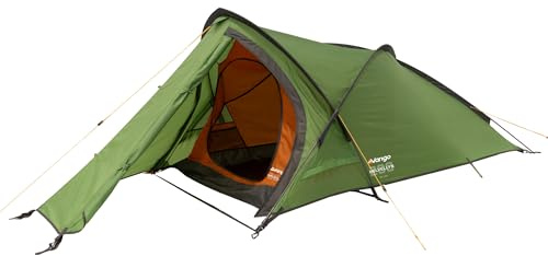 Vango Helvellyn Tent Hiking Backpacking Wild Camping | DofE Recommended Kit | Semi-Geodesic, Waterproof, Easy Setup, Lightweight, Compact | Alloy Poles & 3000mm HH Material
