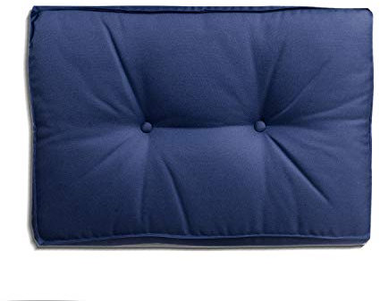 Mayaadi-Home Palettenauflage Schaumstoff Palettenkissen Palettenpolster Palettenmöbel Palettensofa Rückenlehne MH-JC02 Dunkelblau 60x40x10-20 cm